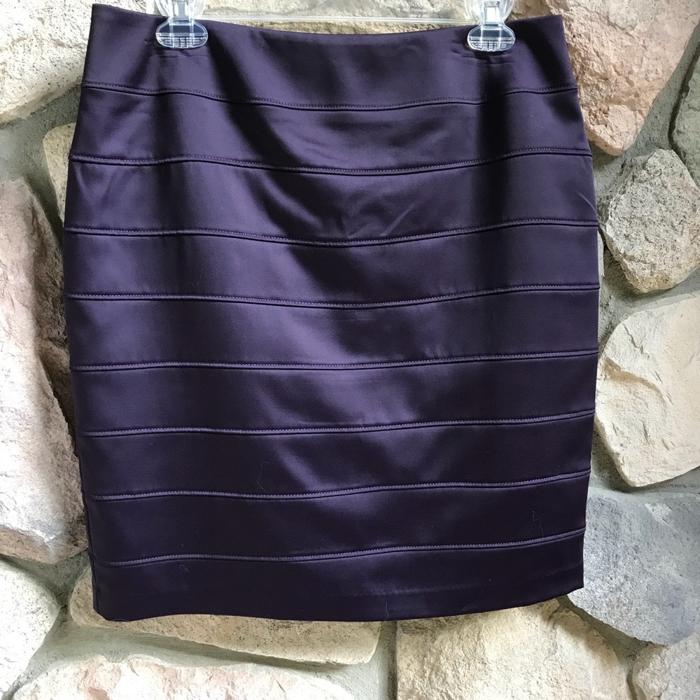 Apt 9 NWOT Purple bandage skirt size 10